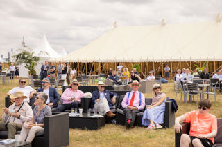 Guests in First Class Lounge at RIAT25.