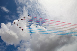 RIAT25 Red Arrows